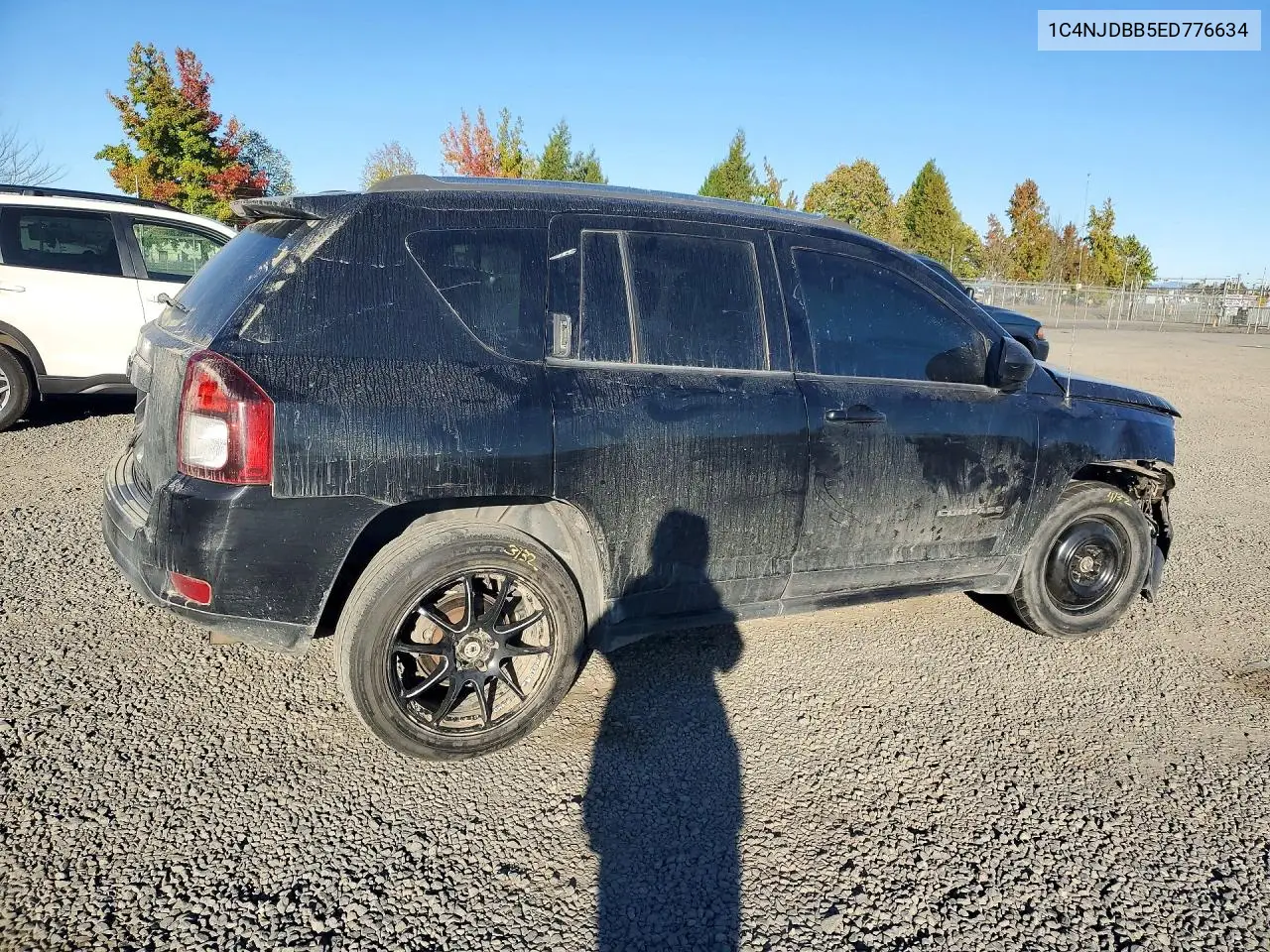 2014 JEEP COMPASS VIN 1C4NJDBB5ED776634 — фото 3