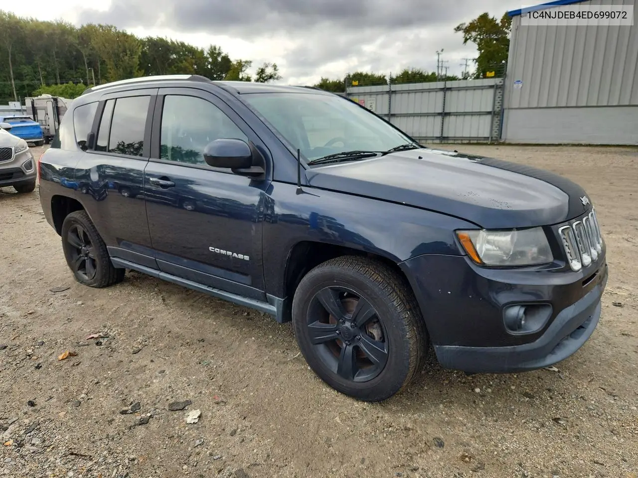 2014 JEEP COMPASS VIN 1C4NJDEB4ED699072 — фото 4