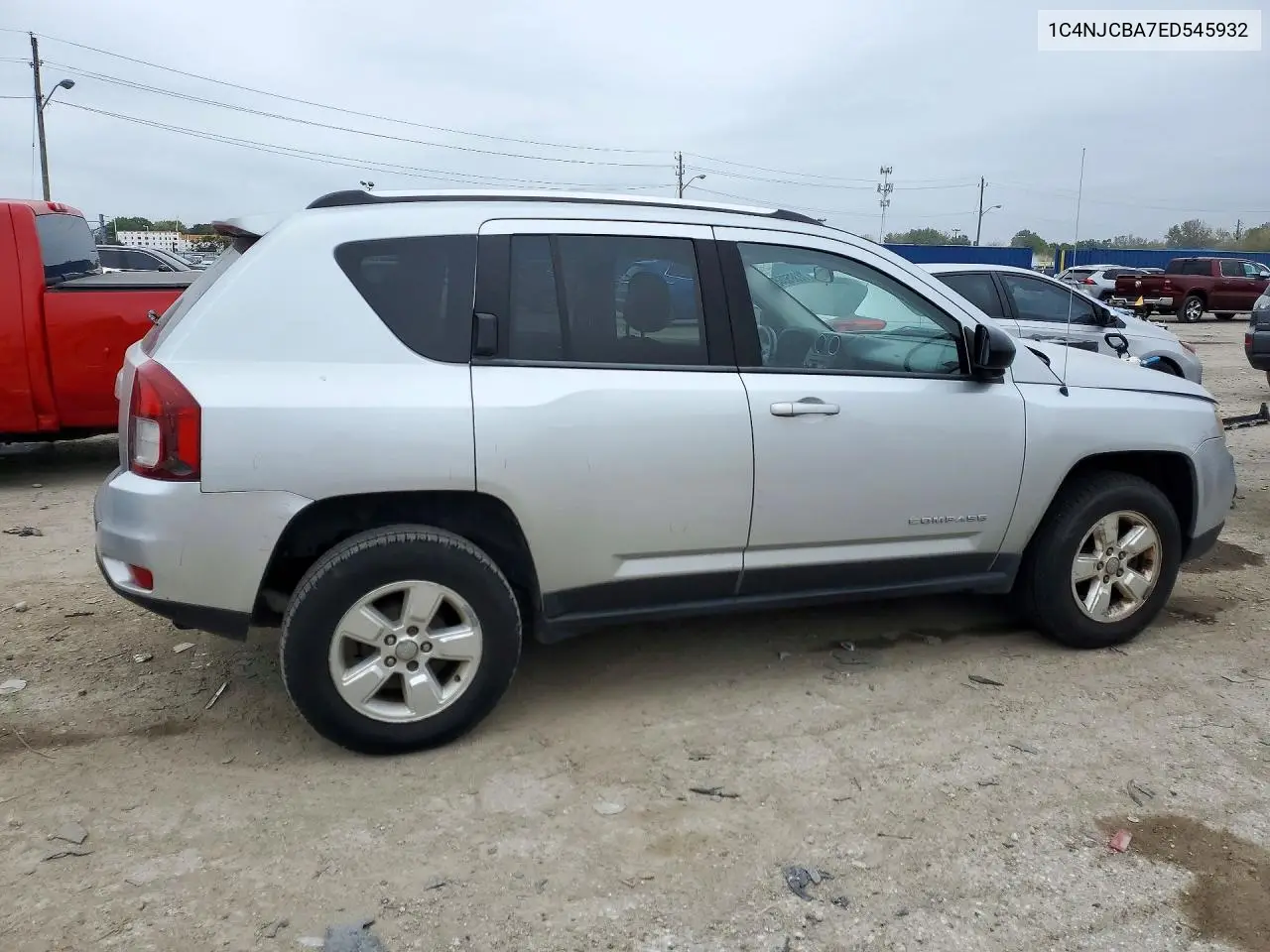 2014 JEEP COMPASS VIN 1C4NJCBA7ED545932 — фото 3