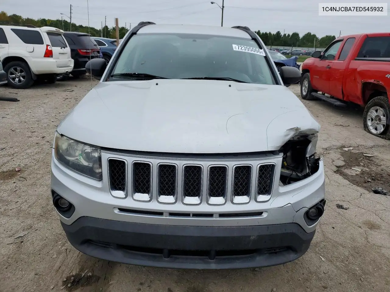 2014 JEEP COMPASS VIN 1C4NJCBA7ED545932 — фото 5
