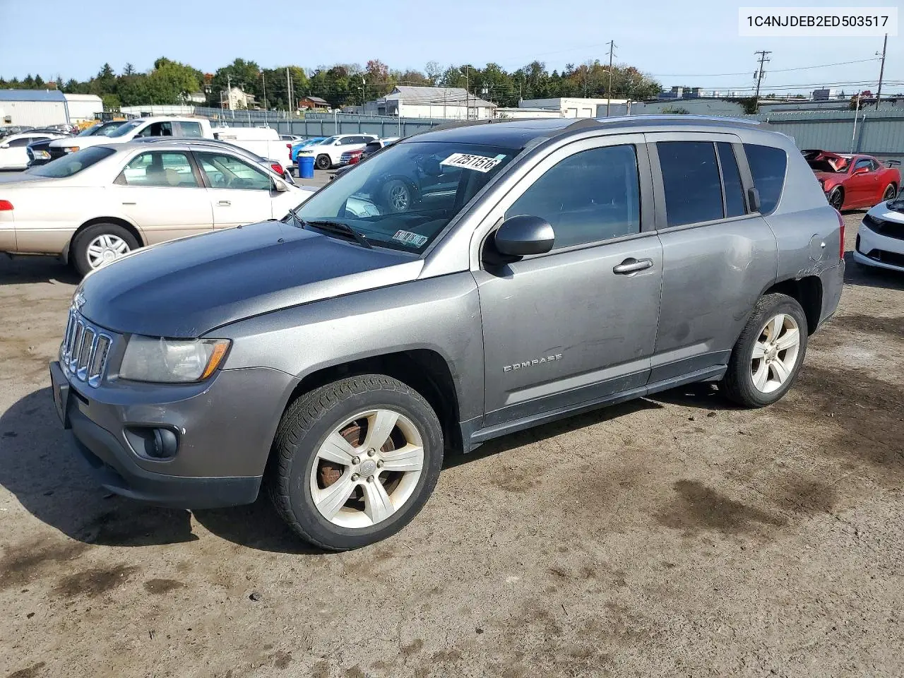 JEEP COMPASS 2014, VIN 1C4NJDEB2ED503517