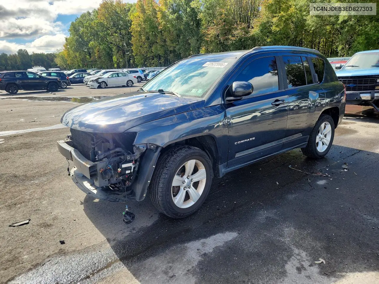 JEEP COMPASS 2014, VIN 1C4NJDEB3ED827303