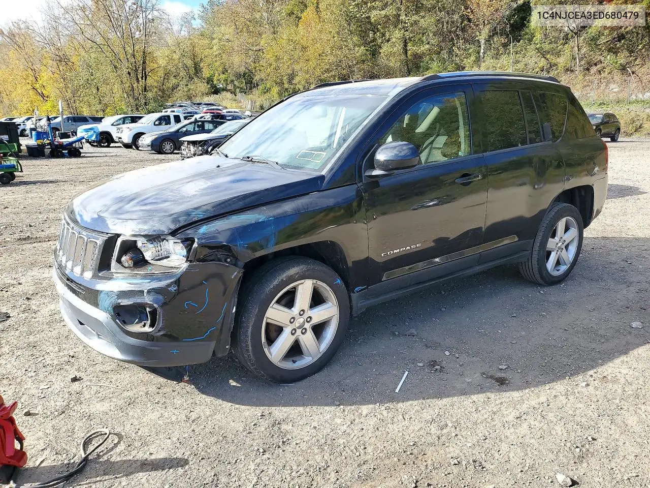 JEEP COMPASS 2014, VIN 1C4NJCEA3ED680479