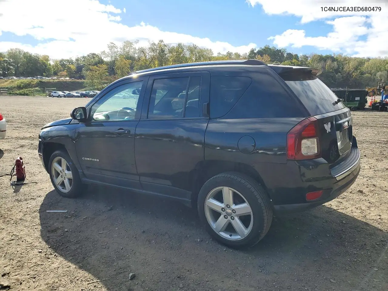 2014 JEEP COMPASS VIN 1C4NJCEA3ED680479 — фото 2
