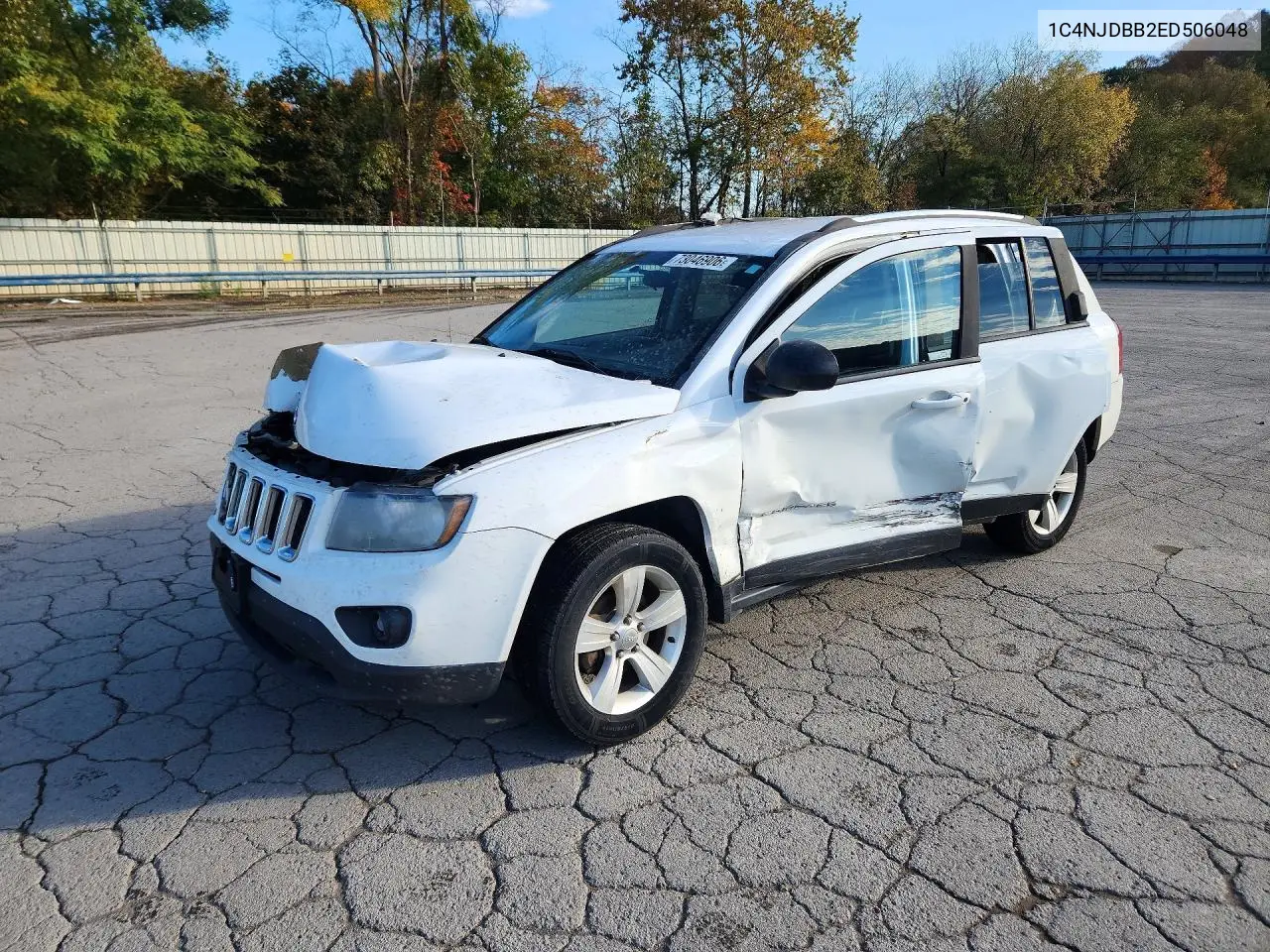 JEEP COMPASS 2014, VIN 1C4NJDBB2ED506048