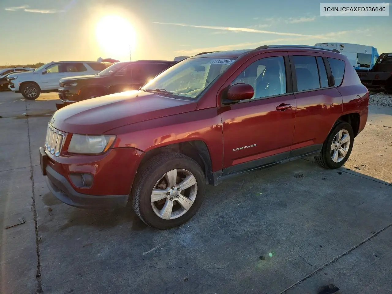 JEEP COMPASS 2014, VIN 1C4NJCEAXED536640