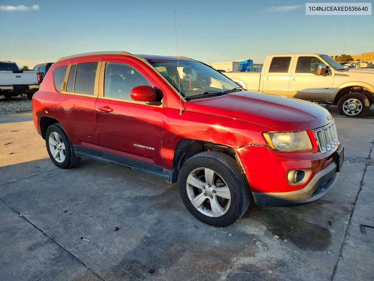 2014 JEEP COMPASS VIN 1C4NJCEAXED536640 — фото 4