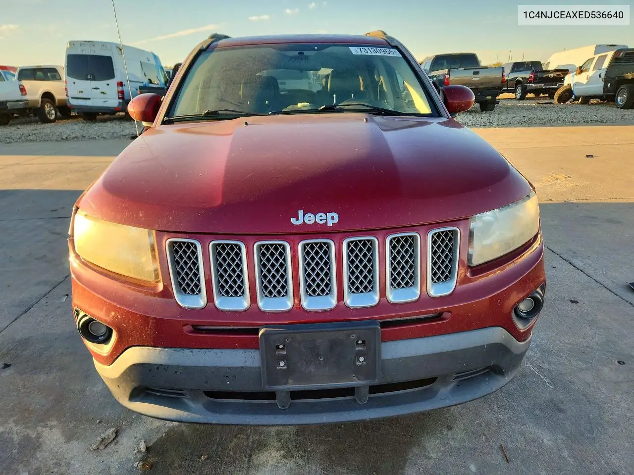 2014 JEEP COMPASS VIN 1C4NJCEAXED536640 — фото 5
