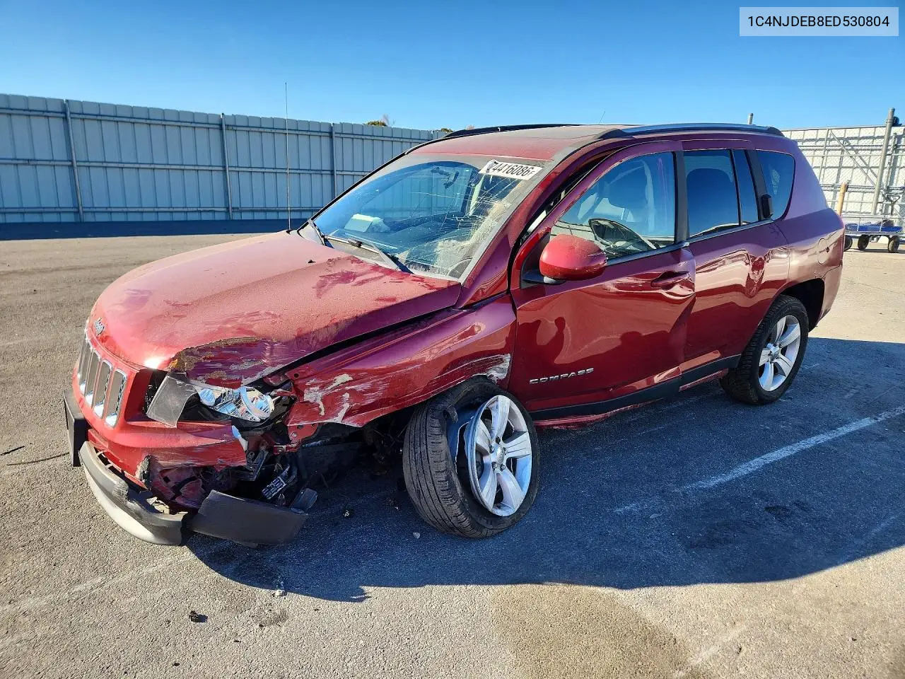 JEEP COMPASS 2014, VIN 1C4NJDEB8ED530804