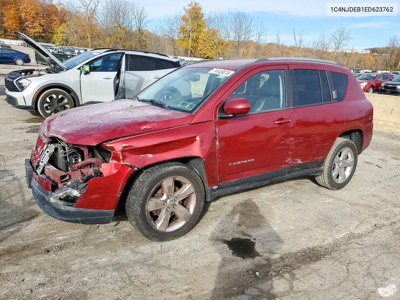 JEEP COMPASS 2014, VIN 1C4NJDEB1ED623762