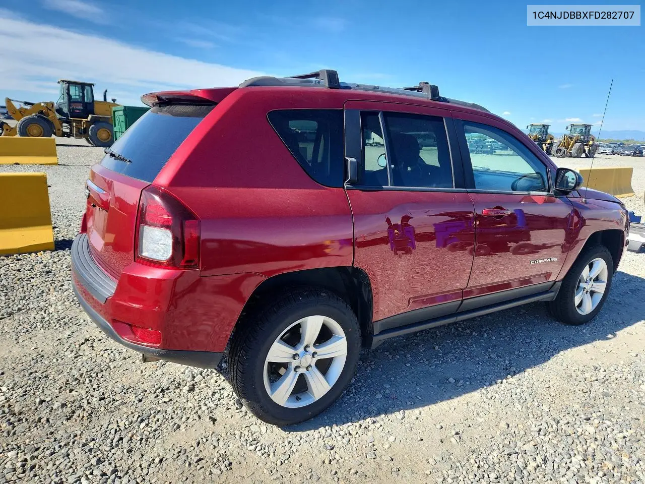 2015 JEEP COMPASS VIN 1C4NJDBBXFD282707 — фото 3
