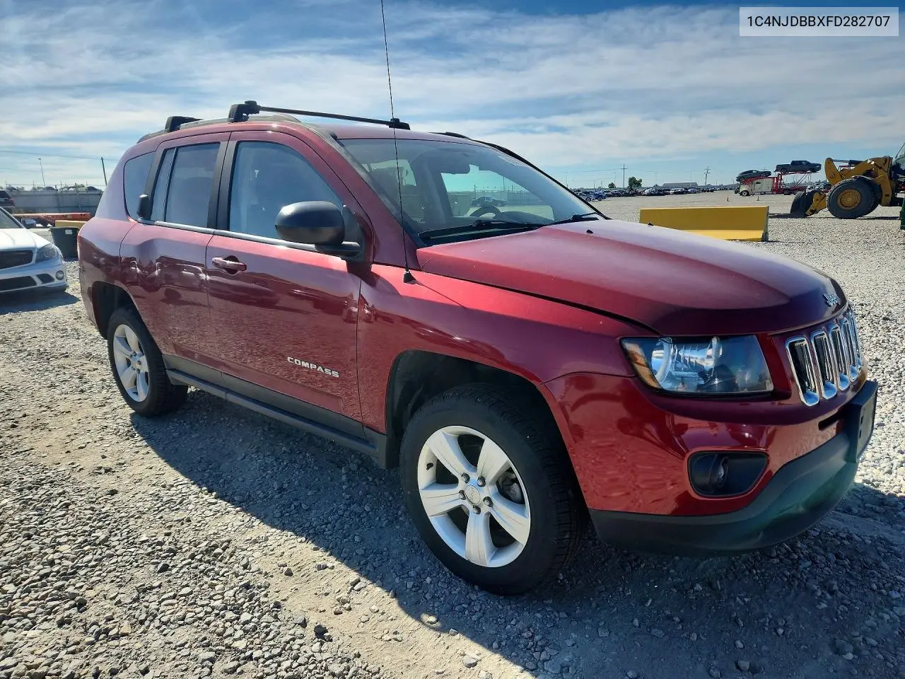 2015 JEEP COMPASS VIN 1C4NJDBBXFD282707 — фото 4