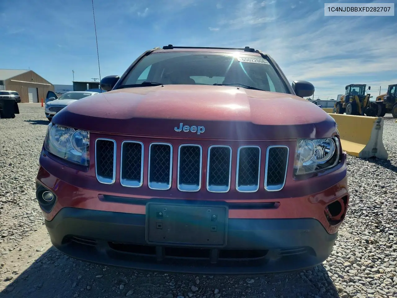 2015 JEEP COMPASS VIN 1C4NJDBBXFD282707 — фото 5