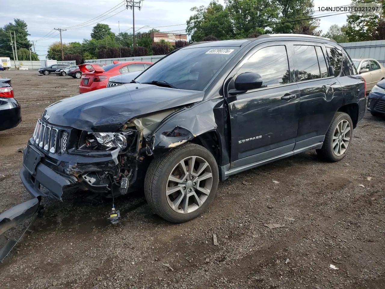 JEEP COMPASS 2015, VIN 1C4NJDCB7FD321297