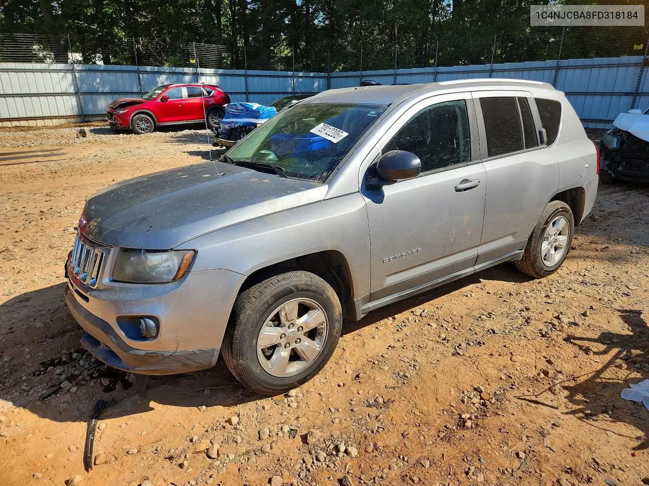 JEEP COMPASS 2015, VIN 1C4NJCBA8FD318184