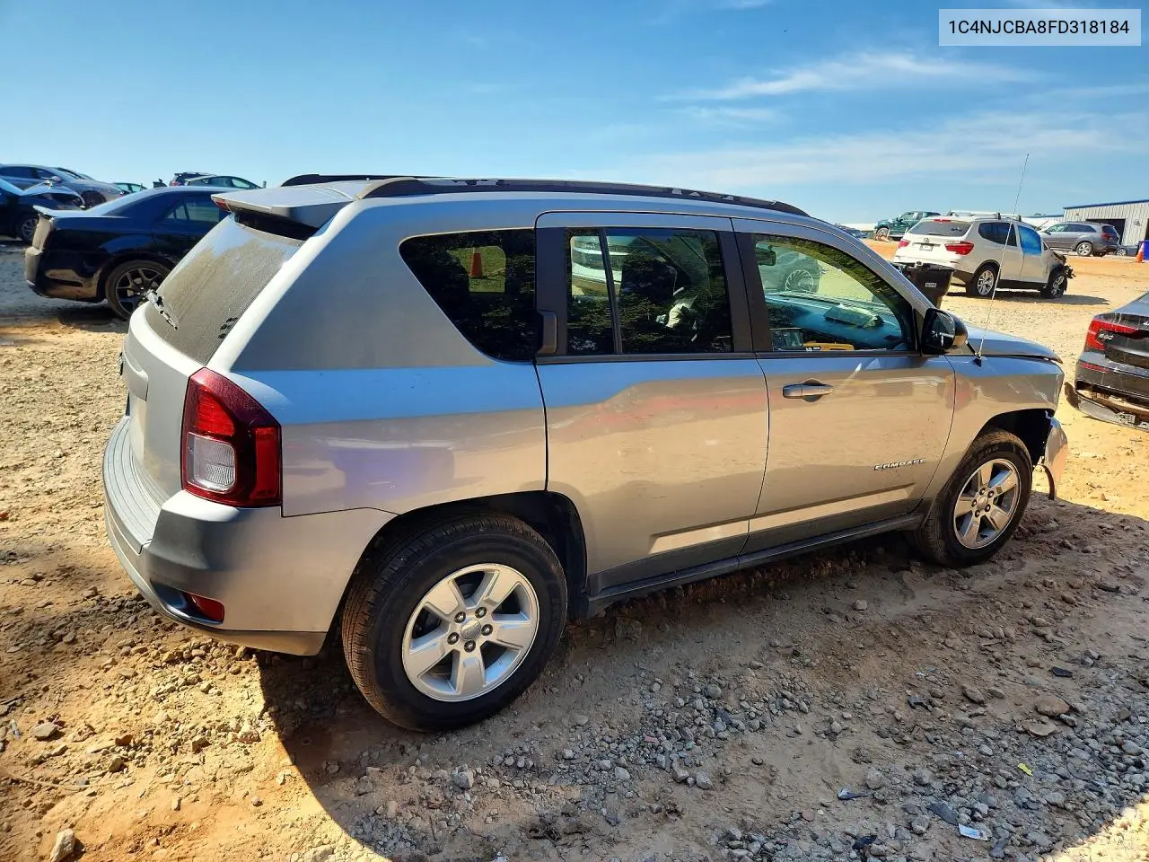 2015 JEEP COMPASS VIN 1C4NJCBA8FD318184 — фото 3