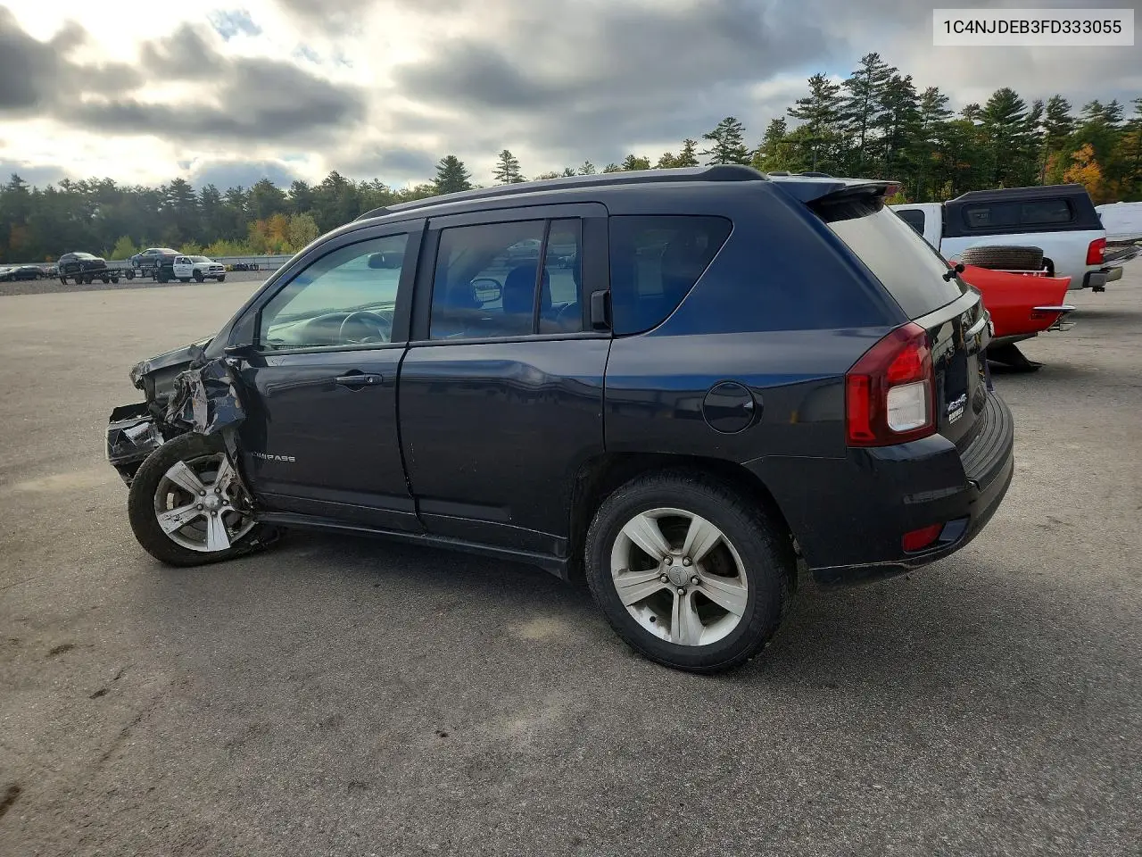 2015 JEEP COMPASS VIN 1C4NJDEB3FD333055 — фото 2