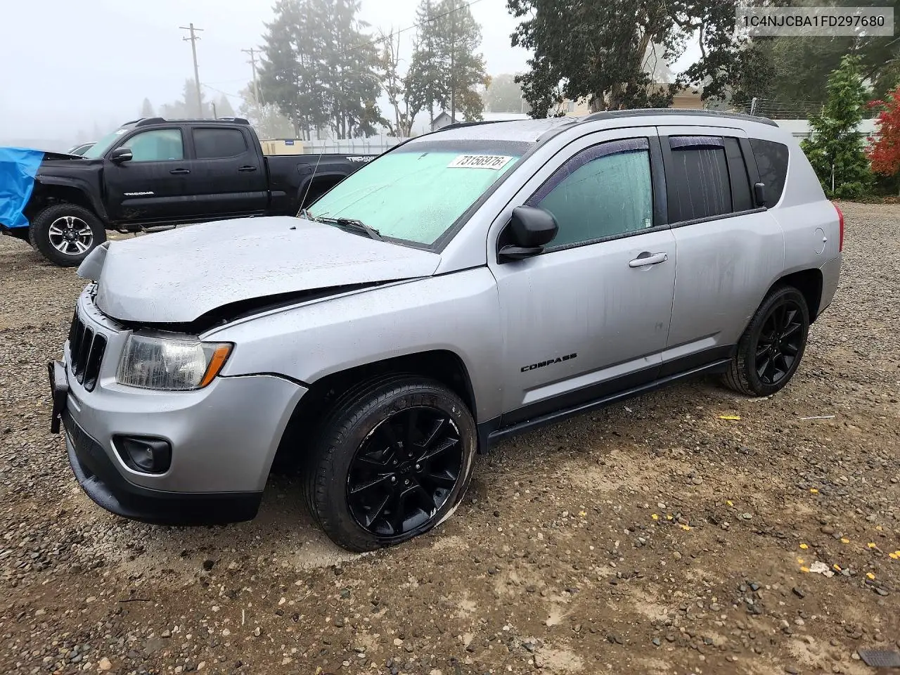 JEEP COMPASS 2015, VIN 1C4NJCBA1FD297680