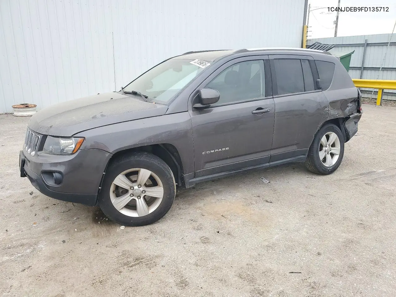 JEEP COMPASS 2015, VIN 1C4NJDEB9FD135712