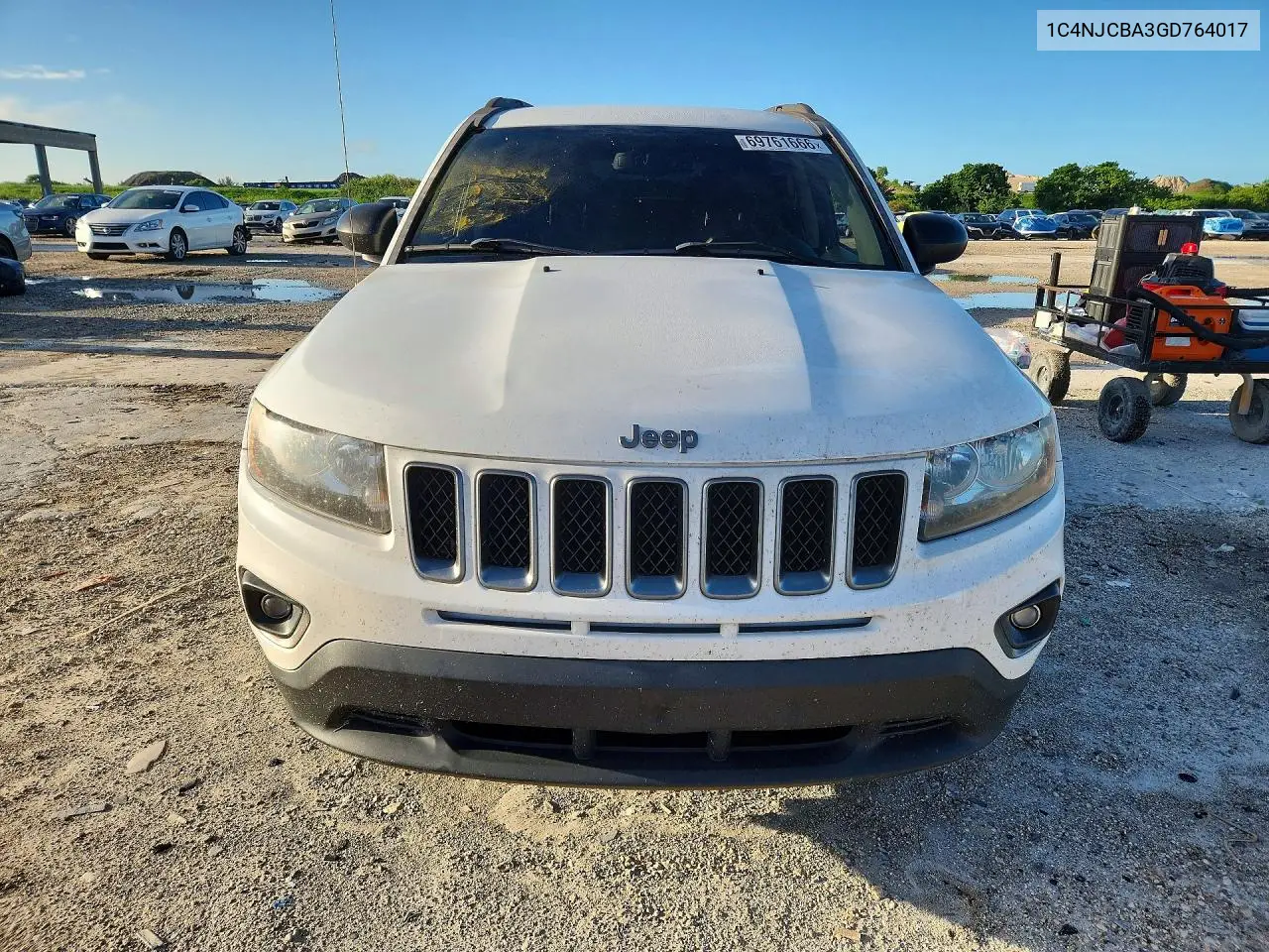 2016 JEEP COMPASS VIN 1C4NJCBA3GD764017 — фото 5