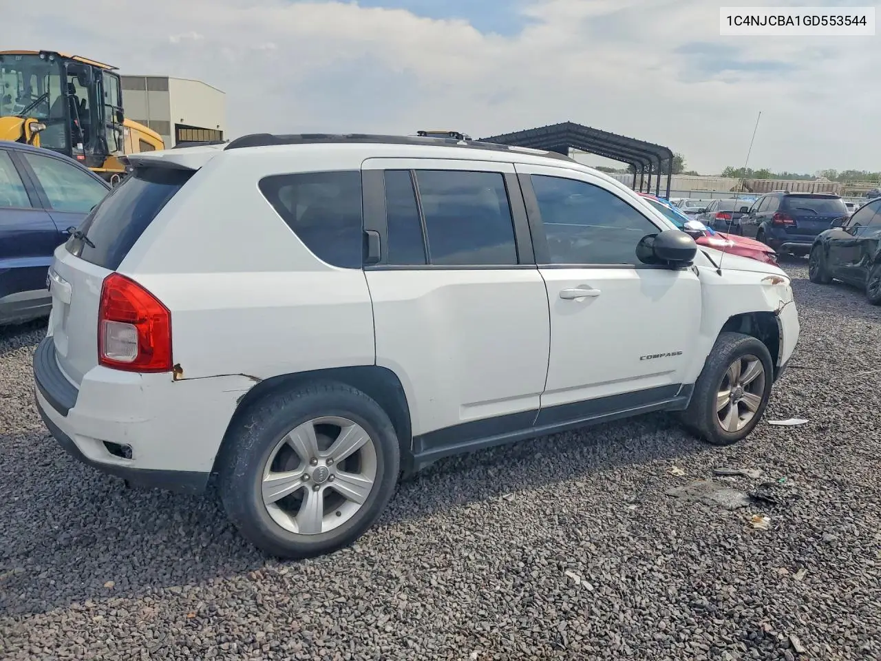 2016 JEEP COMPASS VIN 1C4NJCBA1GD553544 — фото 3