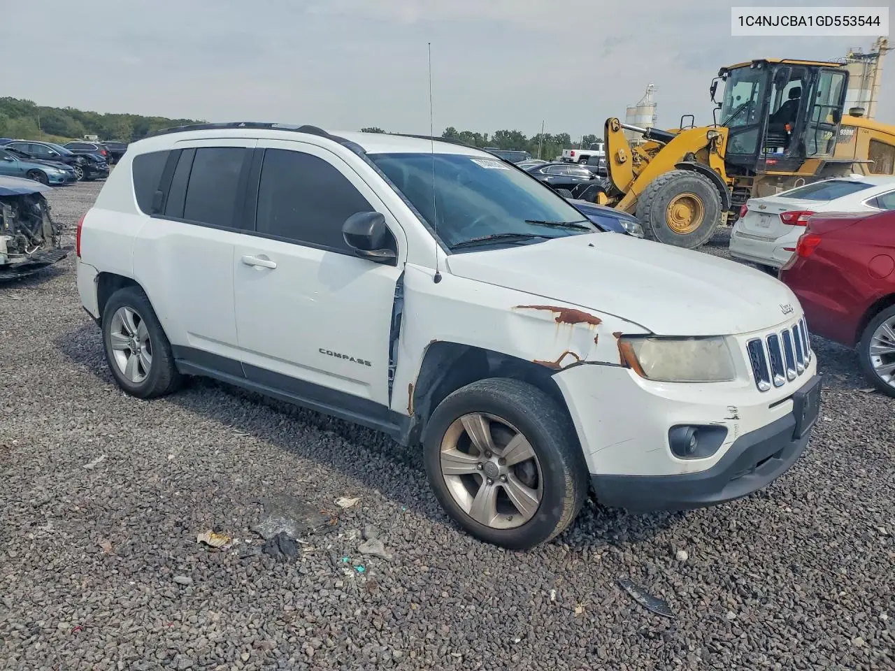 2016 JEEP COMPASS VIN 1C4NJCBA1GD553544 — фото 4