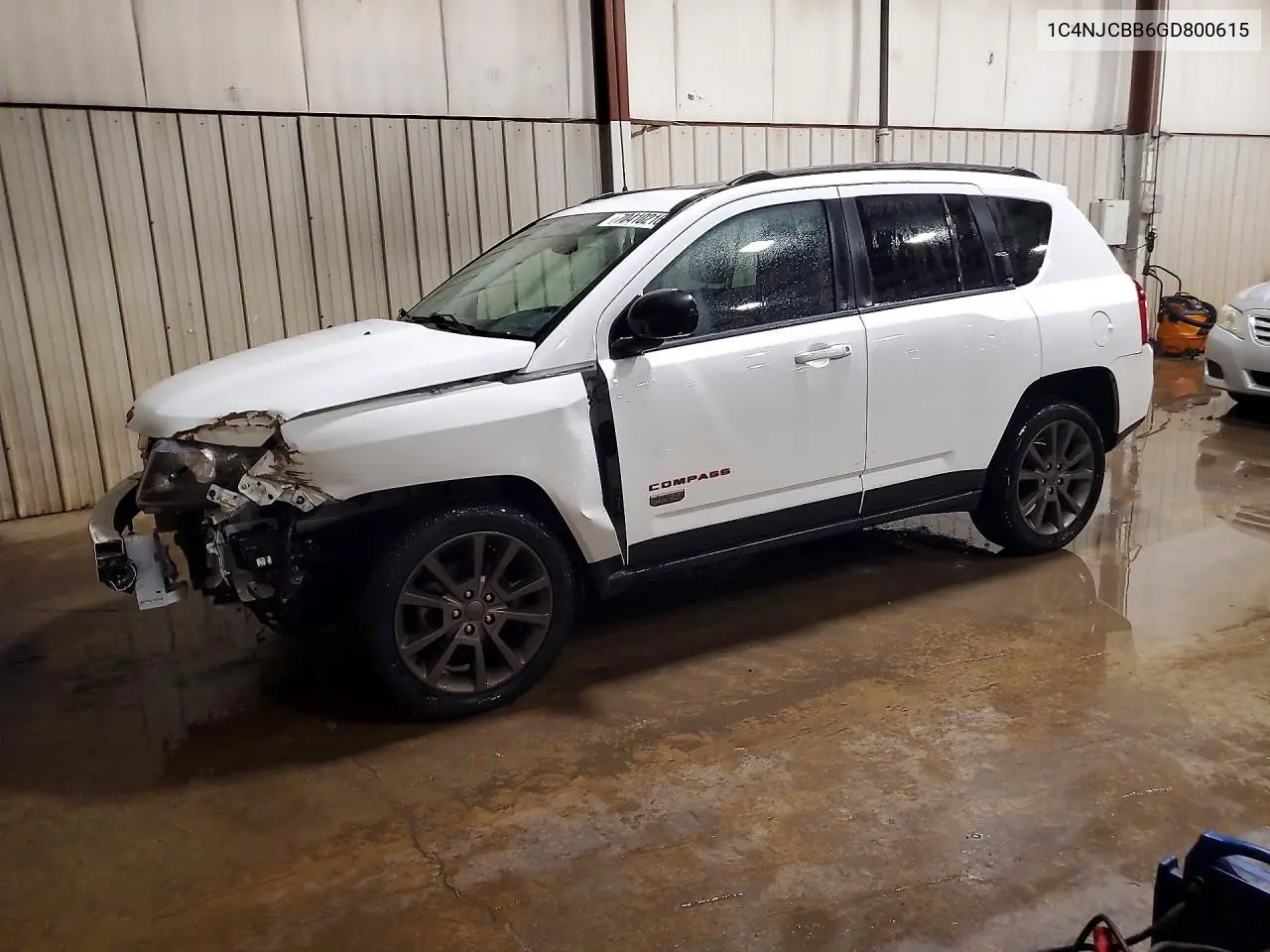 JEEP COMPASS 2016, VIN 1C4NJCBB6GD800615