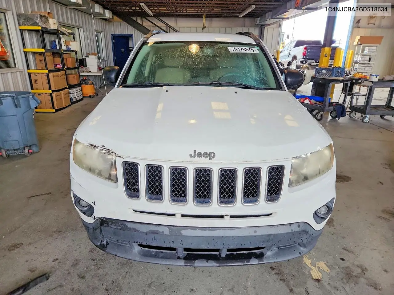 2016 JEEP COMPASS VIN 1C4NJCBA3GD518634 — фото 5