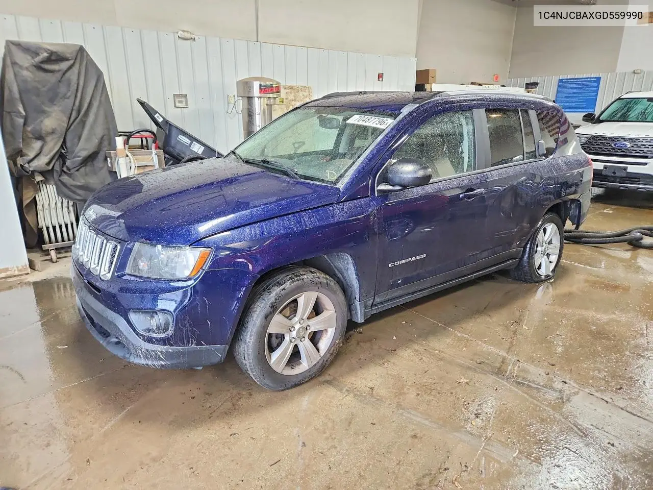 JEEP COMPASS 2016, VIN 1C4NJCBAXGD559990