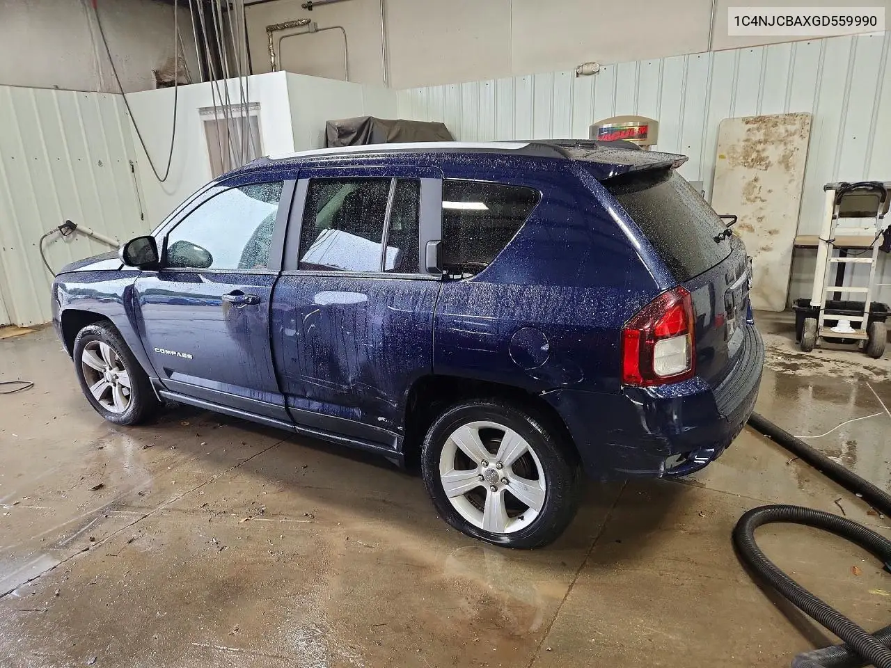 2016 JEEP COMPASS VIN 1C4NJCBAXGD559990 — фото 2