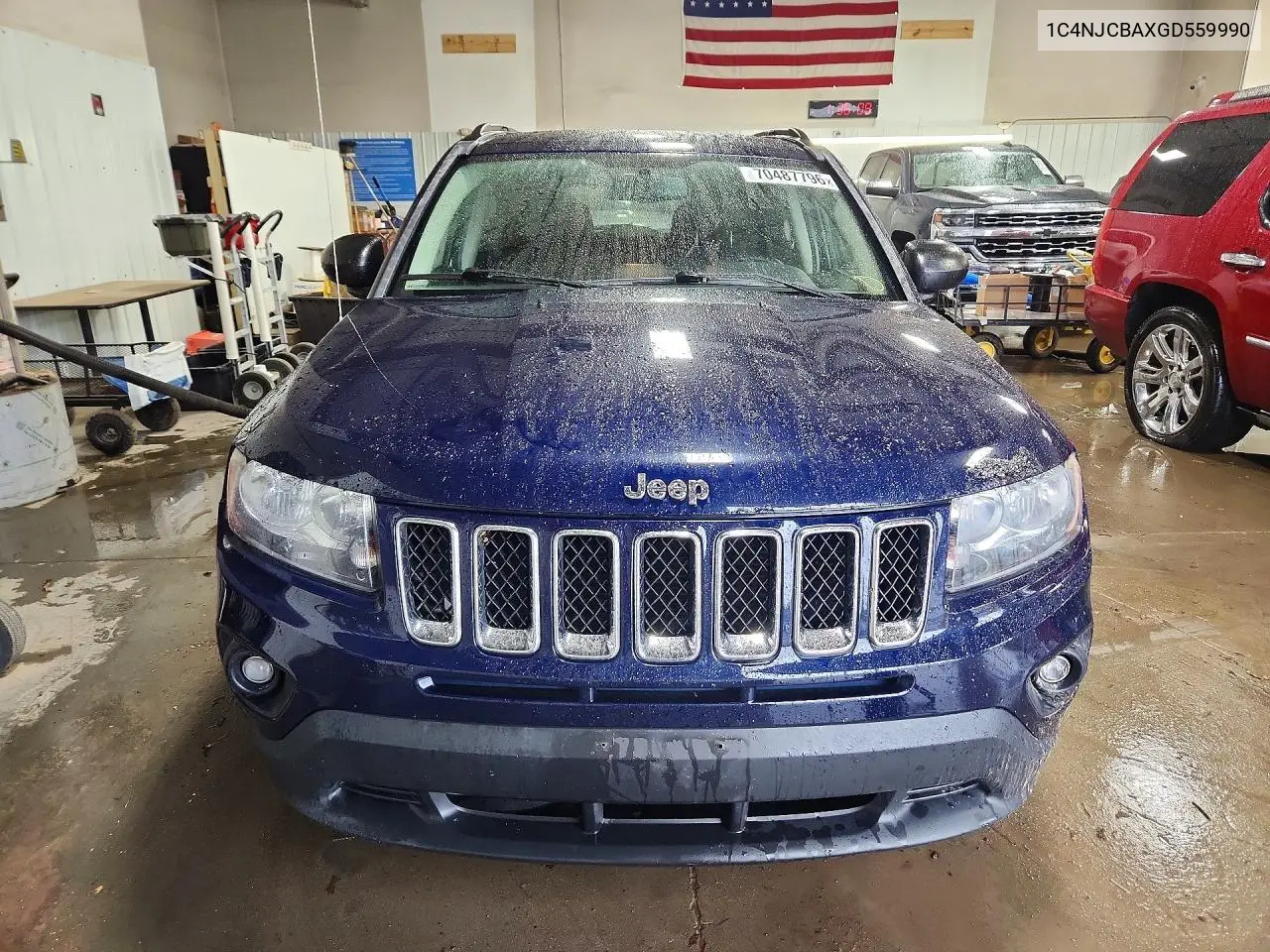 2016 JEEP COMPASS VIN 1C4NJCBAXGD559990 — фото 5