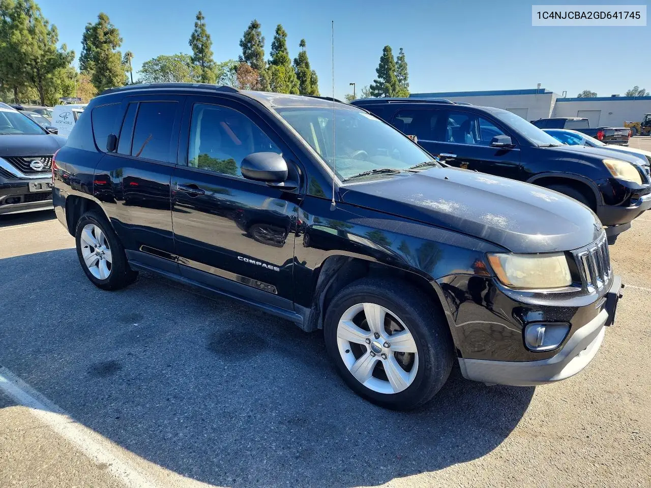 2016 JEEP COMPASS VIN 1C4NJCBA2GD641745 — фото 4
