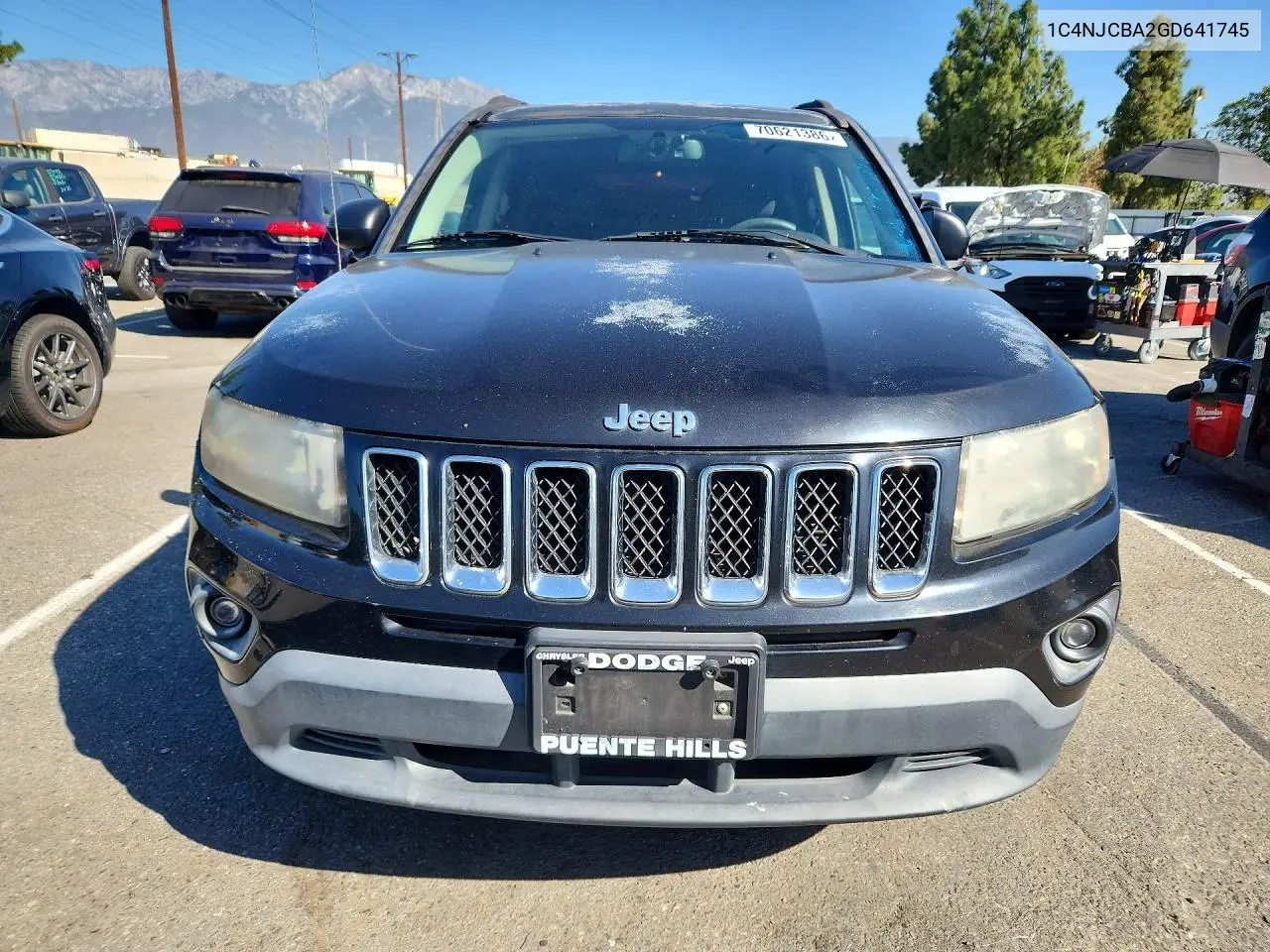2016 JEEP COMPASS VIN 1C4NJCBA2GD641745 — фото 5