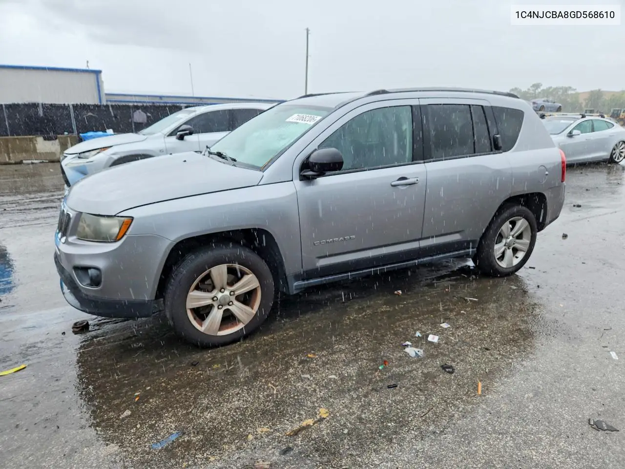 JEEP COMPASS 2016, VIN 1C4NJCBA8GD568610