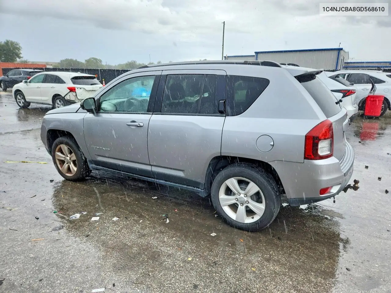 2016 JEEP COMPASS VIN 1C4NJCBA8GD568610 — фото 2