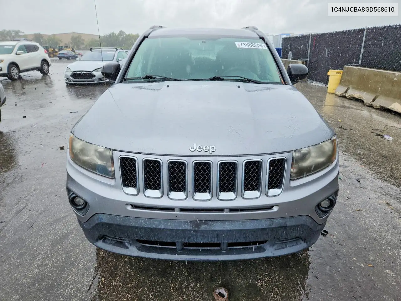 2016 JEEP COMPASS VIN 1C4NJCBA8GD568610 — фото 5