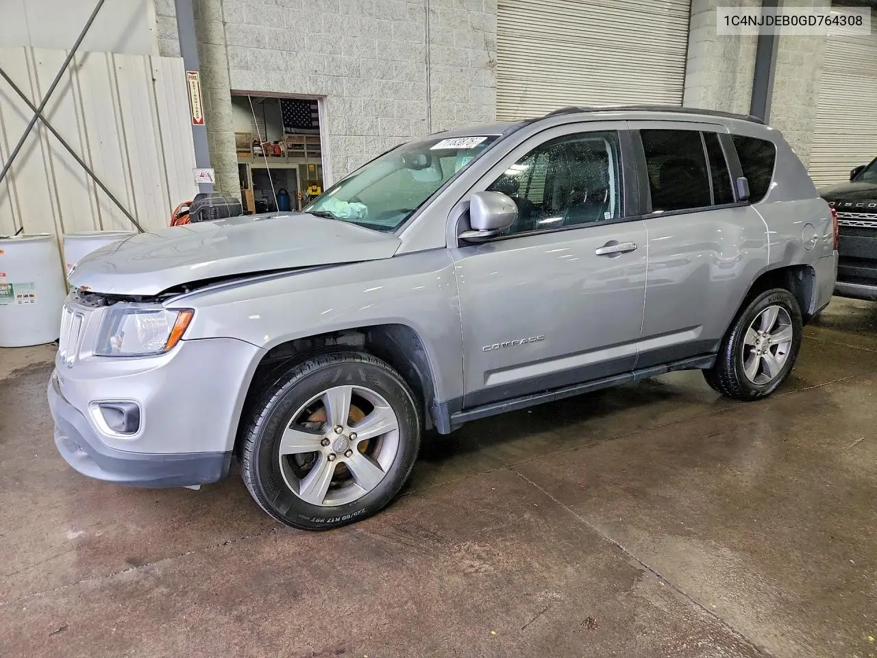 JEEP COMPASS 2016, VIN 1C4NJDEB0GD764308
