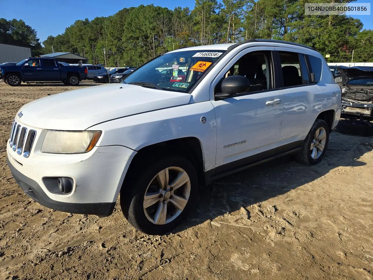 JEEP COMPASS 2016, VIN 1C4NJDBB4GD501856