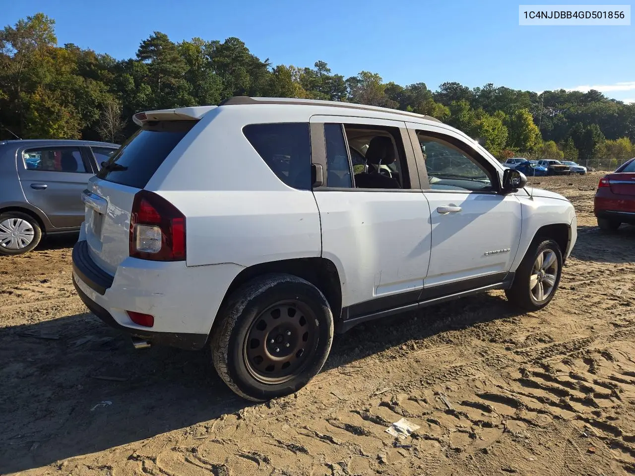 2016 JEEP COMPASS VIN 1C4NJDBB4GD501856 — фото 3