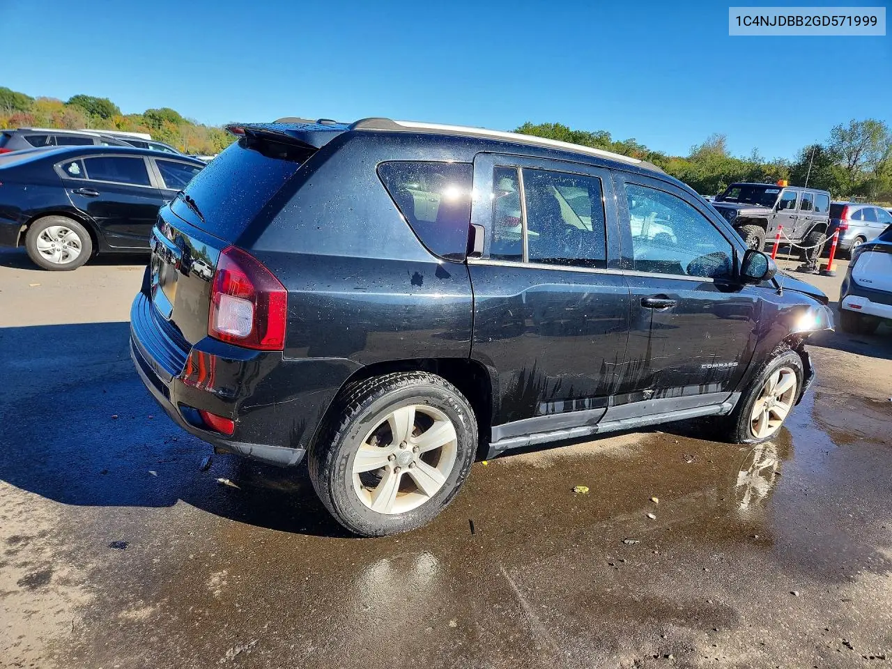 2016 JEEP COMPASS VIN 1C4NJDBB2GD571999 — фото 3