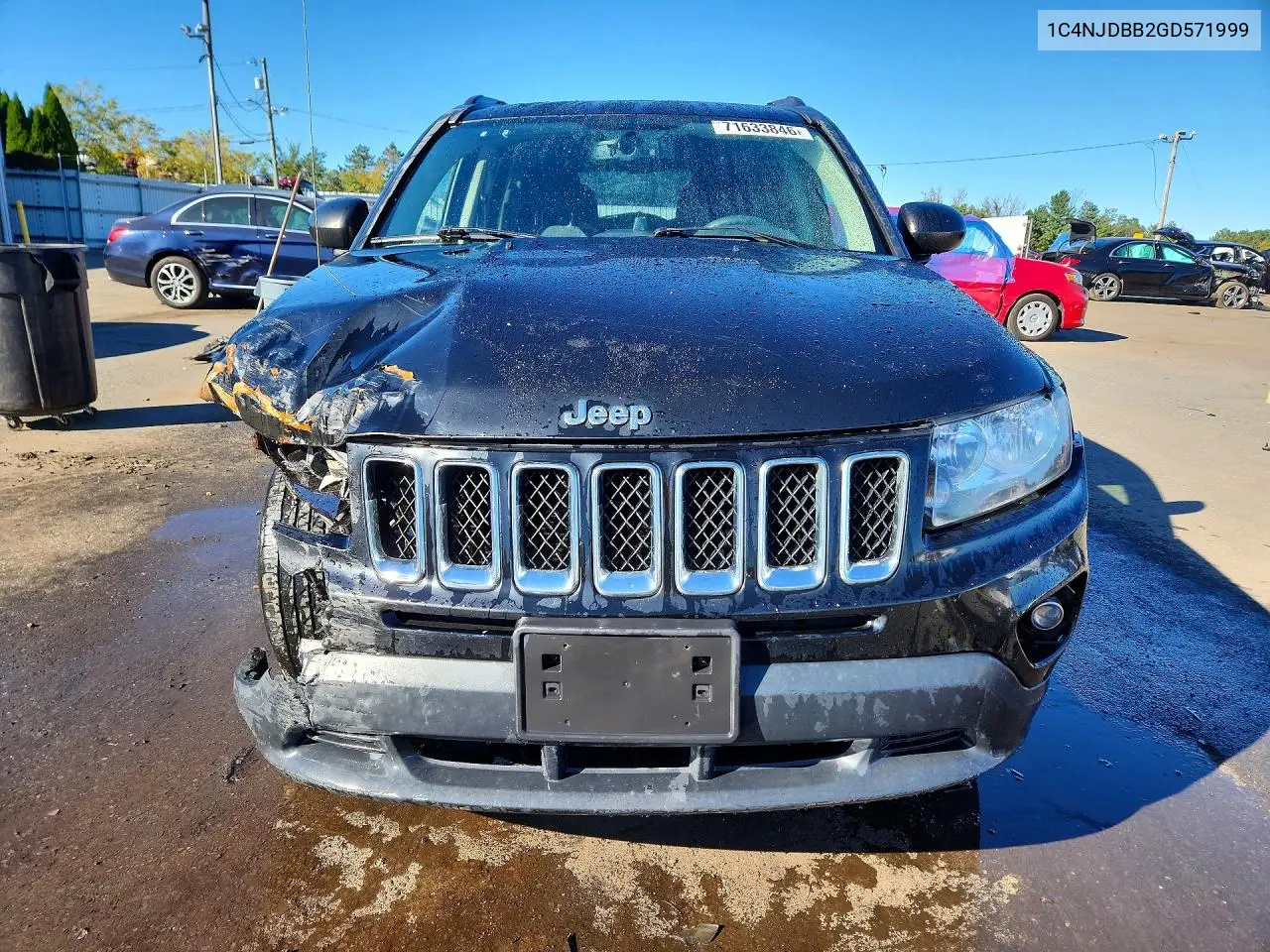 2016 JEEP COMPASS VIN 1C4NJDBB2GD571999 — фото 5