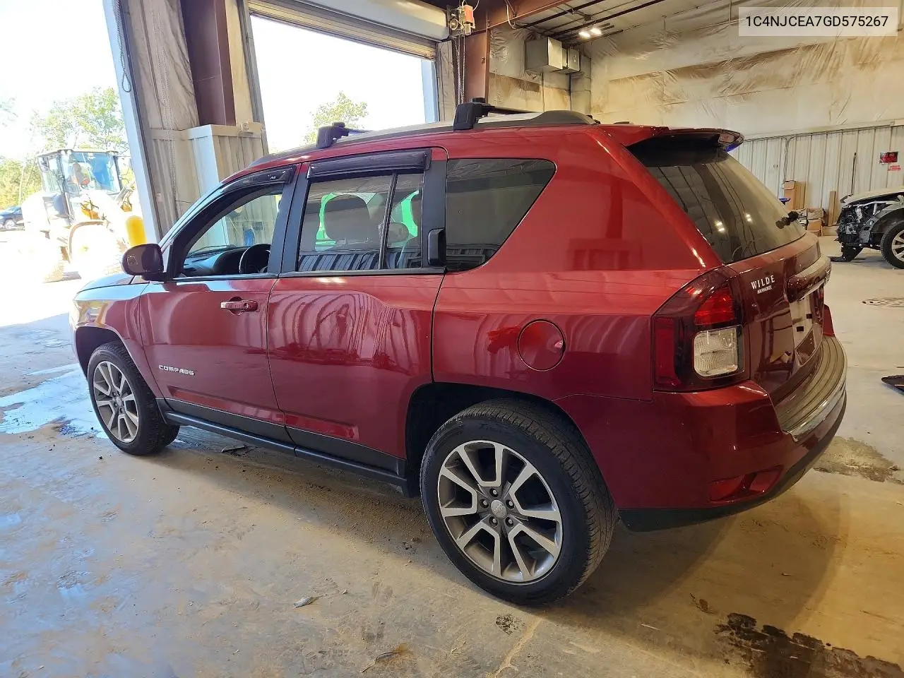 2016 JEEP COMPASS VIN 1C4NJCEA7GD575267 — фото 2