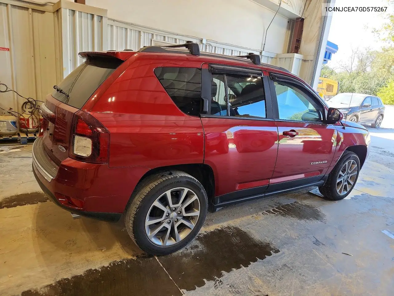 2016 JEEP COMPASS VIN 1C4NJCEA7GD575267 — фото 3