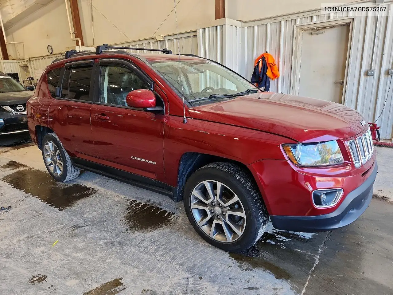 2016 JEEP COMPASS VIN 1C4NJCEA7GD575267 — фото 4