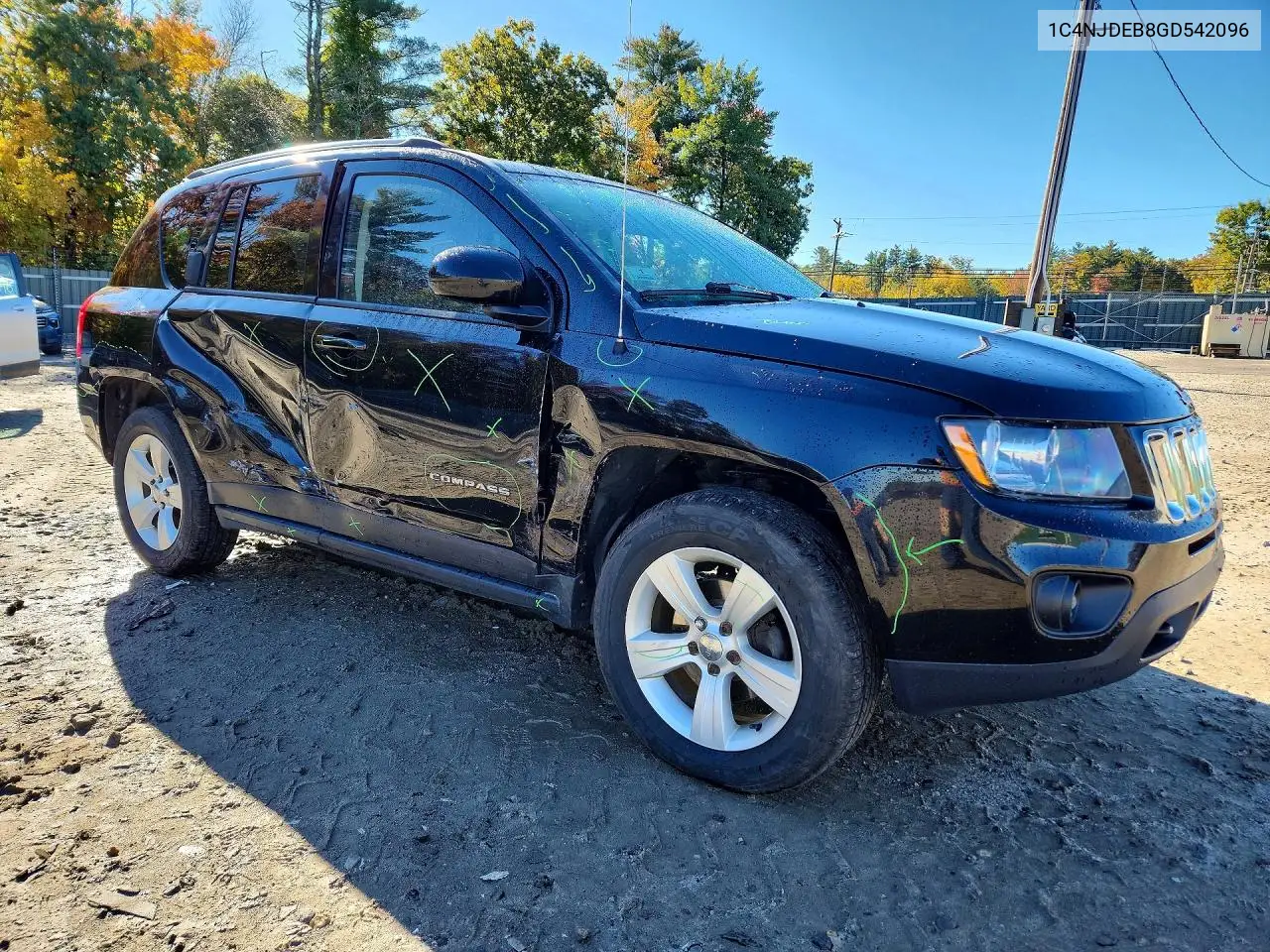 2016 JEEP COMPASS VIN 1C4NJDEB8GD542096 — фото 4