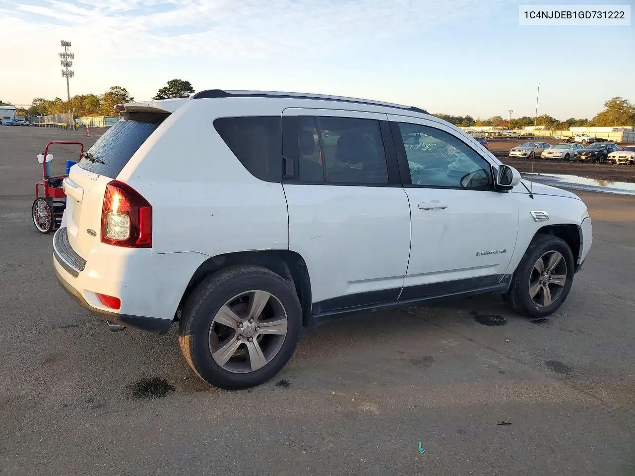 2016 JEEP COMPASS VIN 1C4NJDEB1GD731222 — фото 3