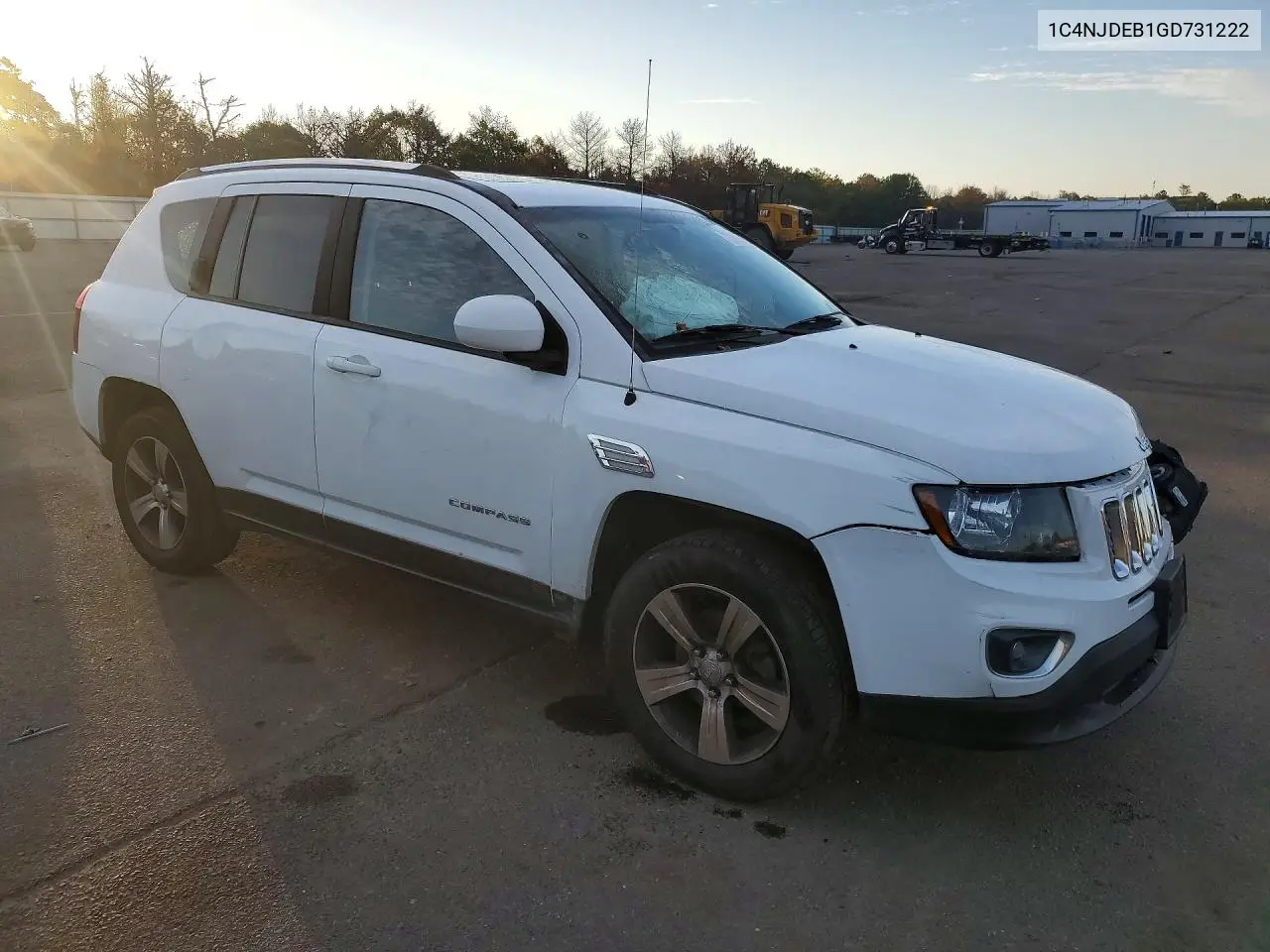 2016 JEEP COMPASS VIN 1C4NJDEB1GD731222 — фото 4