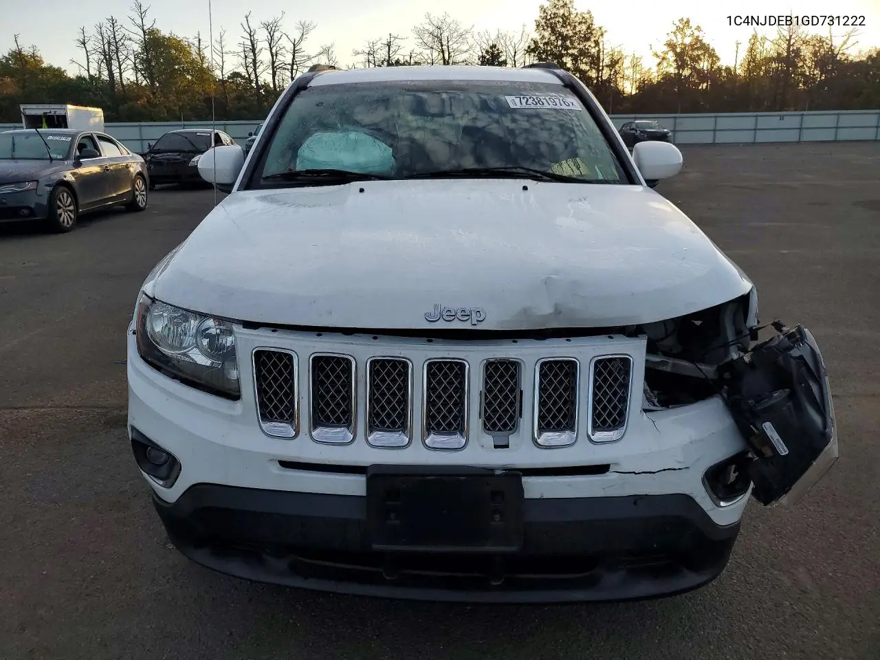 2016 JEEP COMPASS VIN 1C4NJDEB1GD731222 — фото 5