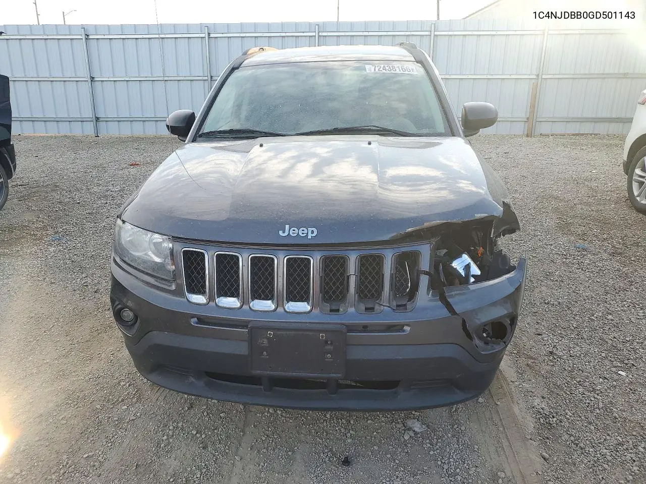 2016 JEEP COMPASS VIN 1C4NJDBB0GD501143 — фото 5