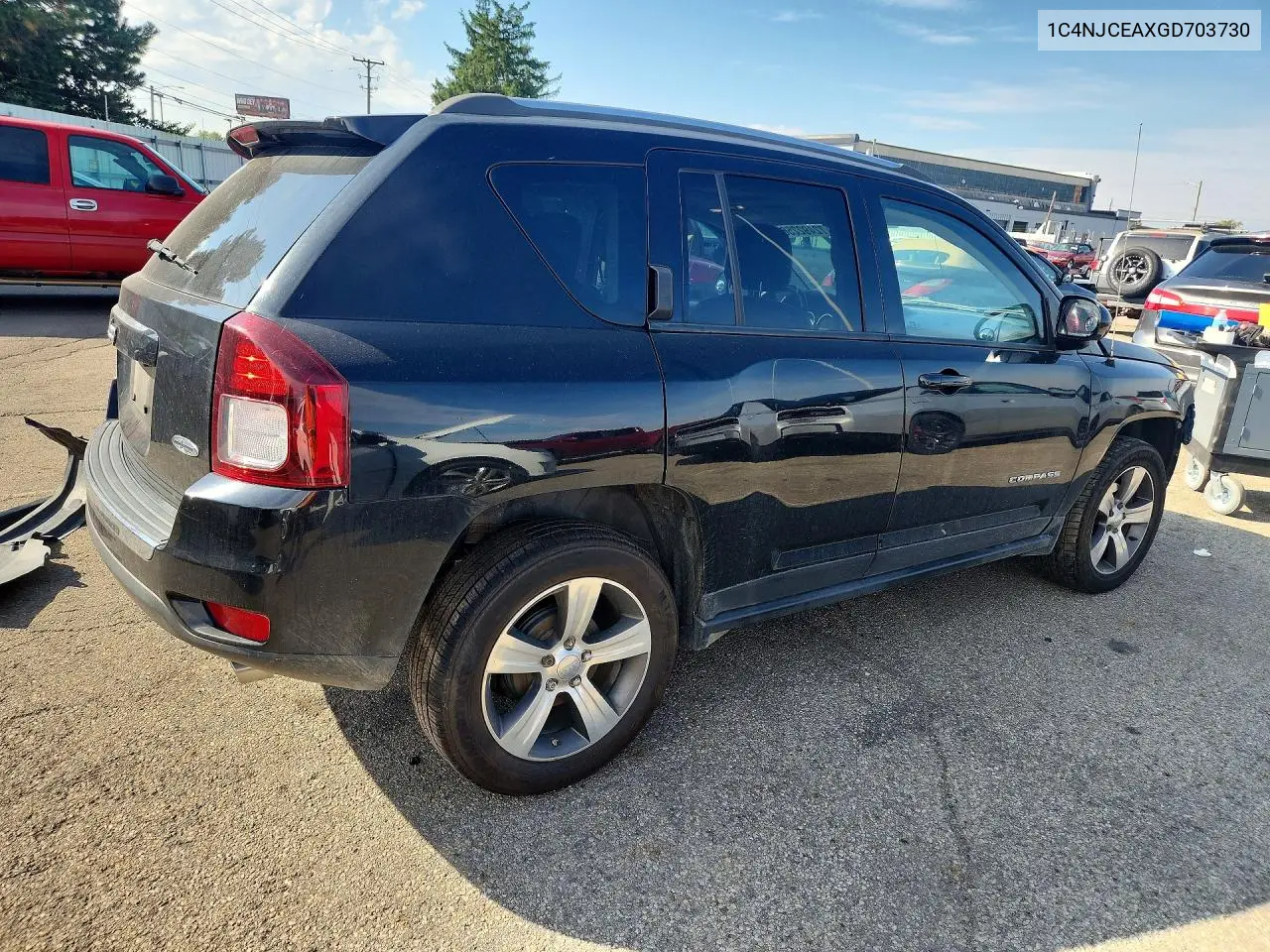 2016 JEEP COMPASS VIN 1C4NJCEAXGD703730 — фото 3